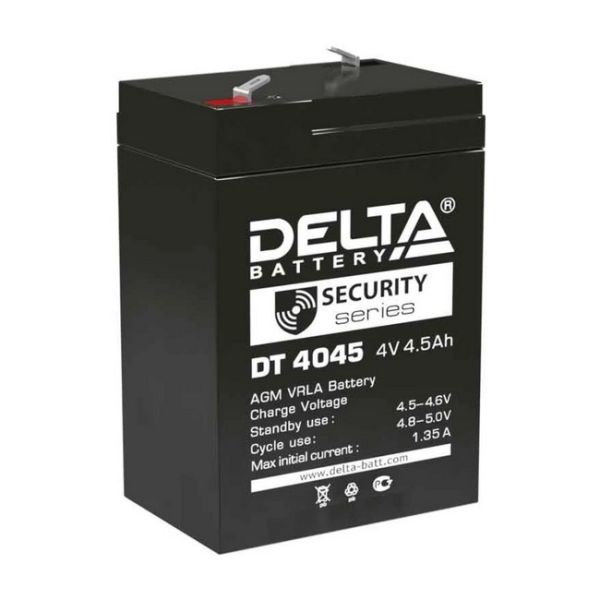 Аккумулятор для ИБП DELTA DT4045 4 В 4.5 Ач