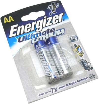 Батарейка Energizer FR6/L91 AA, 2 шт.