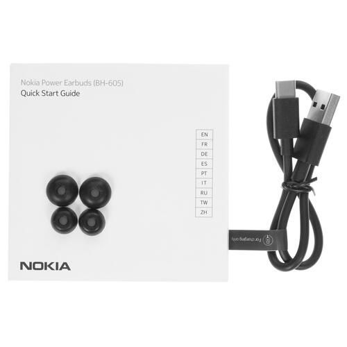 Bluetooth-гарнитура Nokia True Wireless Earbuds BH-605 беспроводные bluetooth черный