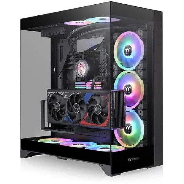 Корпус Thermaltake CTE E550 TG Midi-Tower черный [ca-1z8-00m1wn-00]