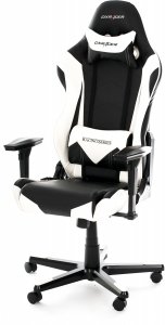 Кресло офисное DXRacer RACING Gaming Chair Черно-белый