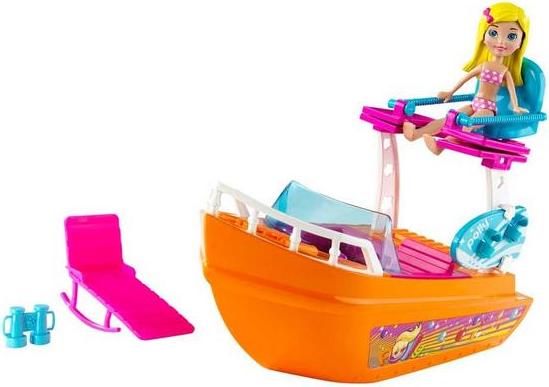 Кукла Mattel Polly pocket в лодке X1483