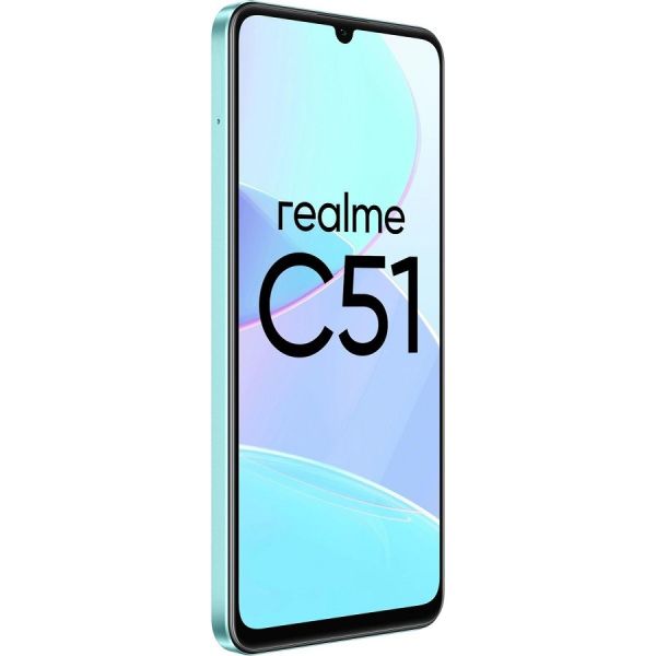 Мобильный телефон Realme C51 2023 Android 4/128 Гб зеленый 631011000370