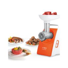 Мясорубка Bosch MFW3630I 1600 Вт белый/оранжевый