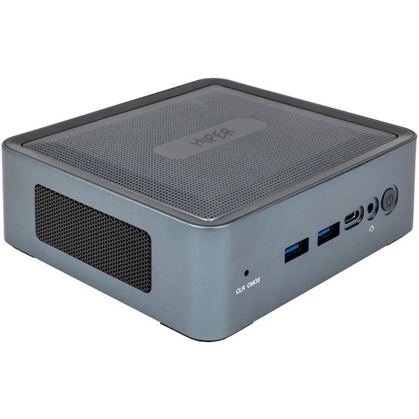 Неттоп HIPER Expertbox ED20 [ED20-I5124R8N2NSG], Intel Core i5 1240P, DDR4 8 ГБ, Intel Iris Xe Graphics, 256Гб, noOS