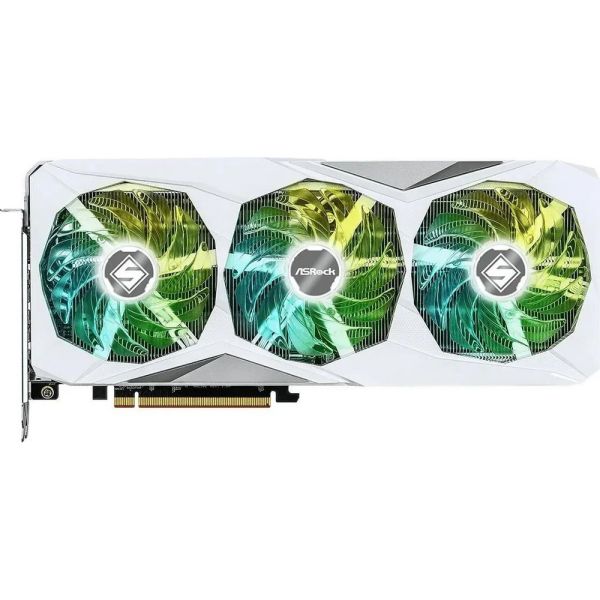 Видеокарта ASRock AMD Radeon RX 7700XT (RX7700XT SL 12GO) RX7700XT SL 12GO, 12 Гб, GDDR6