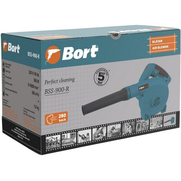 Электрическая воздуходувка Bort BSS-900-R 93410815